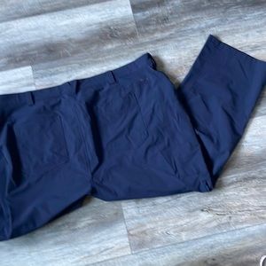 Duluth pants size 26  by 31 nylon and spandex navy blue color